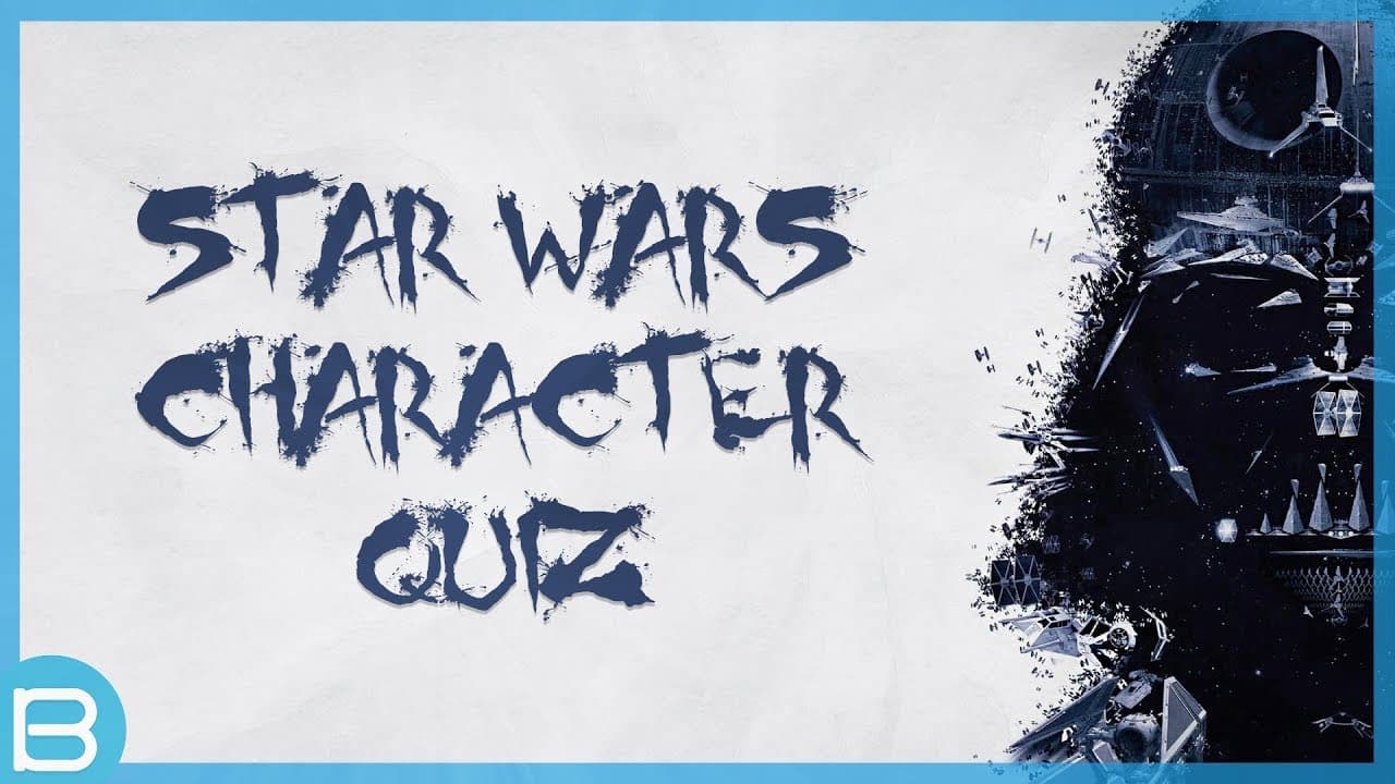 Video thumbnail about which star wars character are you