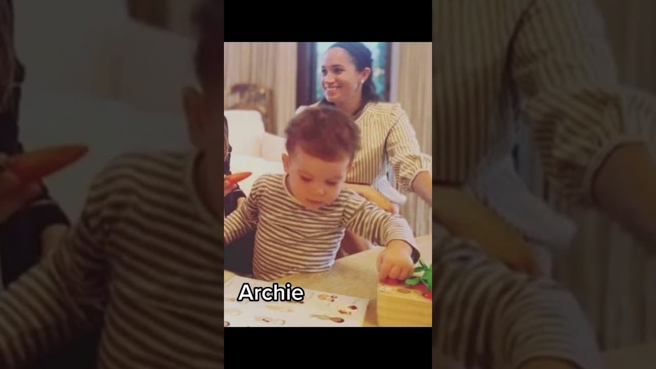 Video thumbnail about meghan markle lilibet archie photo