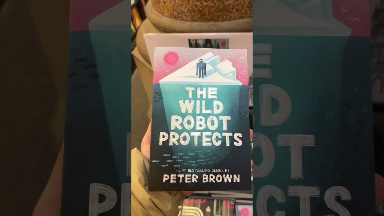 Video thumbnail about how many wild robot books are there