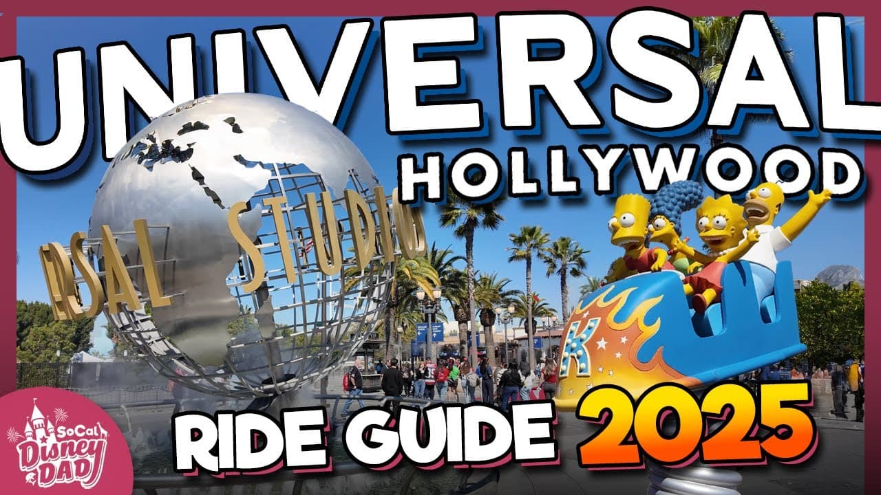 Video thumbnail about best rides at universal studios hollywood
