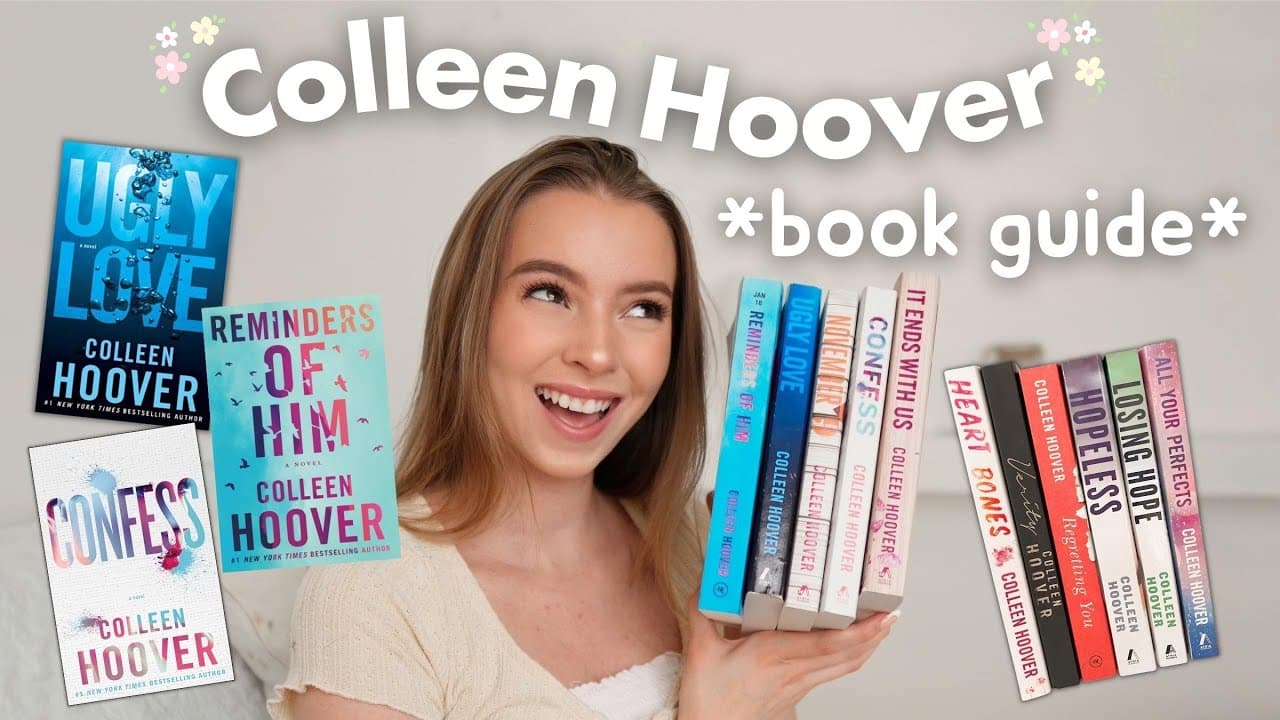 Video thumbnail about colleen hoover order of books