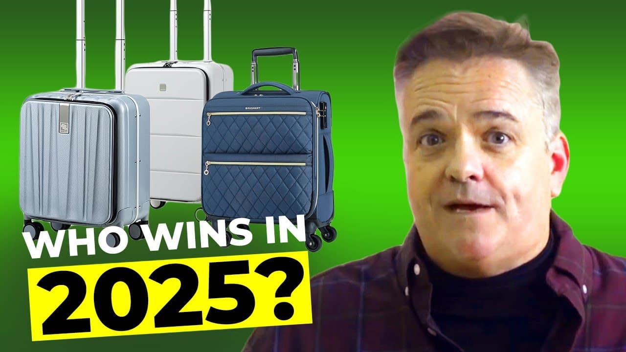 Video thumbnail about best underseat luggage with wheels