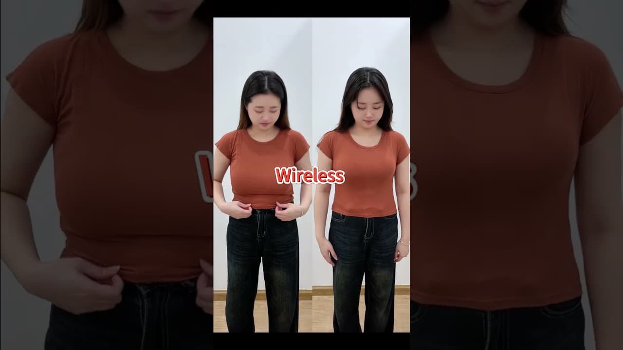 Video thumbnail about best wireless bra for saggy breasts