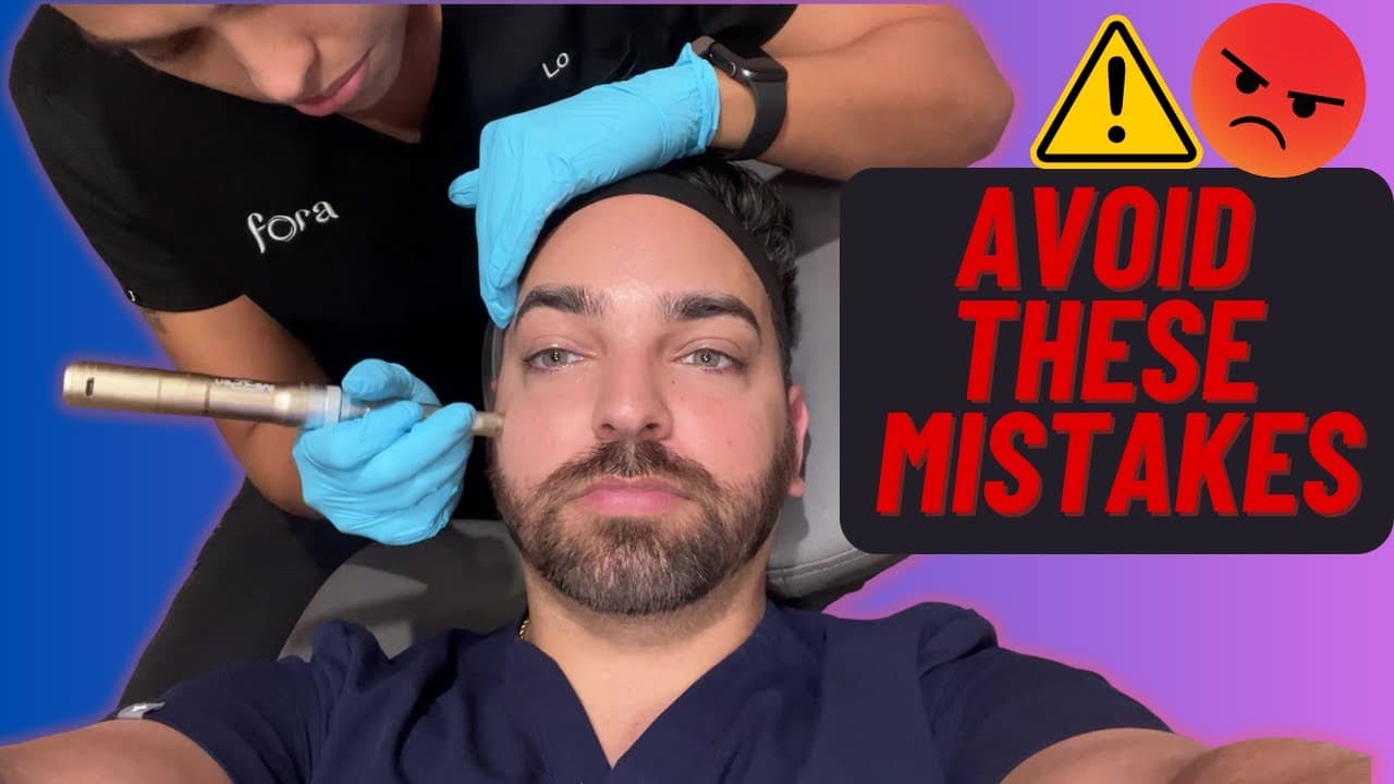 Video thumbnail about microneedling scars before and after