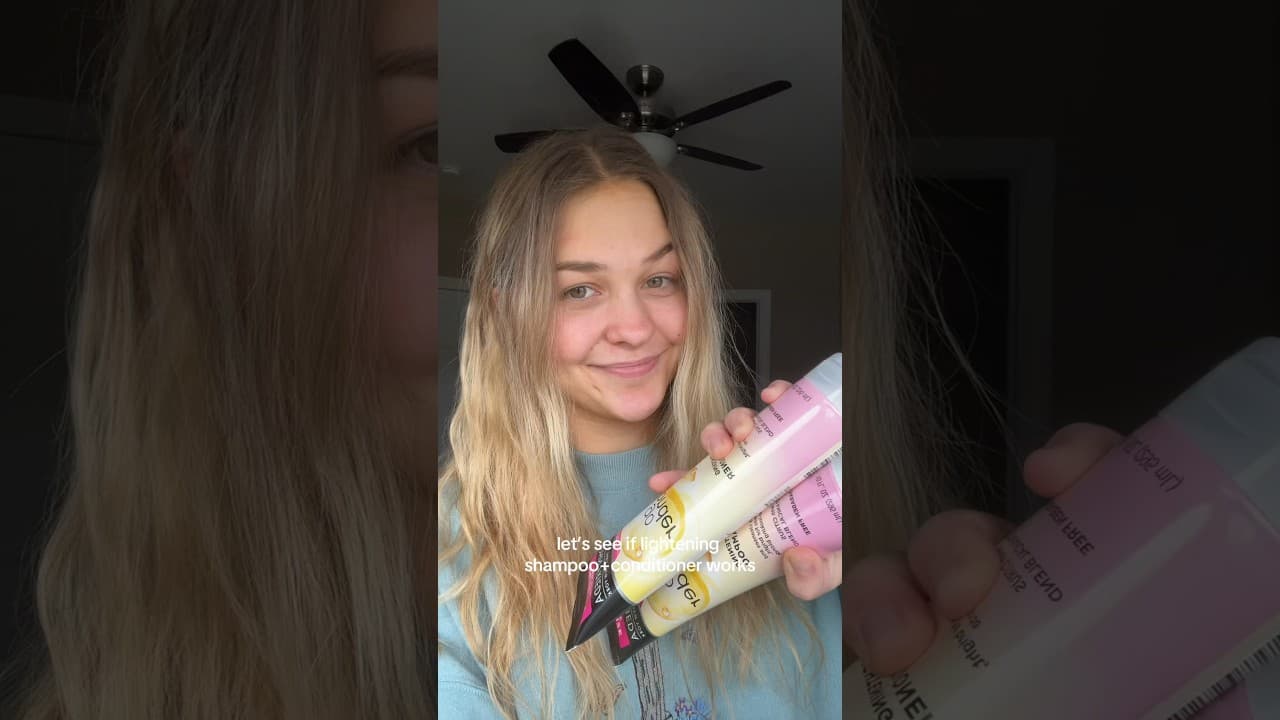 Video thumbnail about best shampoo for blonde hair