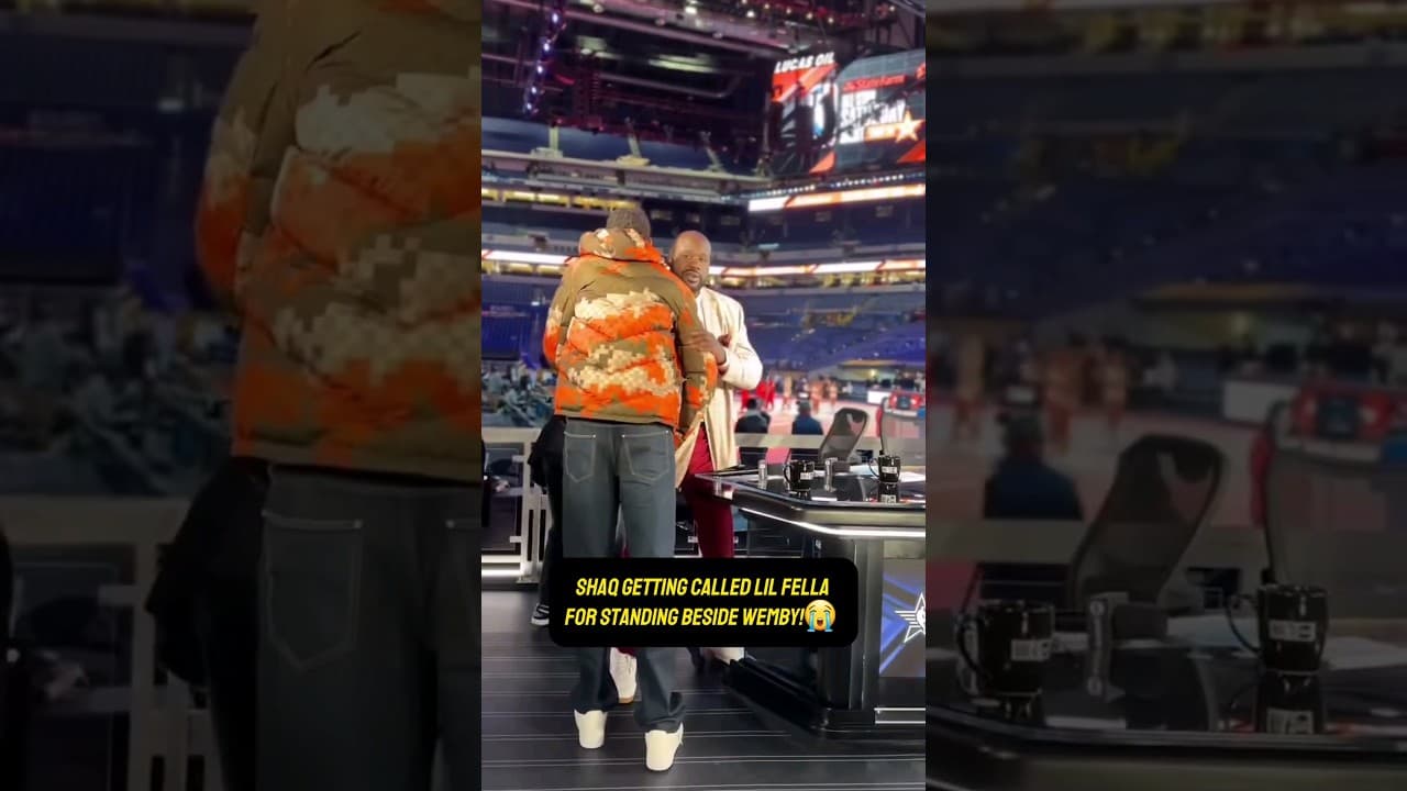 Video thumbnail about brian shaw next to shaq